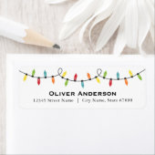 クリスマス差出人住所ラベル ラベル (インサイチュ)