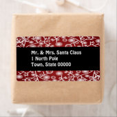 クリスマス差出人住所包装ラベル ラベル (インサイチュ)