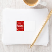 クリスマス差出人住所 ラベル (インサイチュ)