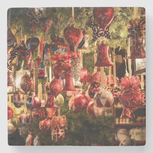 クリスマス市場 ストーンコースター (正面)