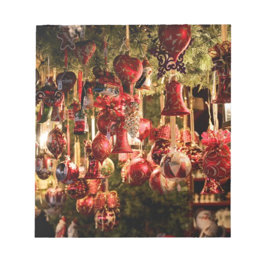 クリスマス市場 ノートパッド (正面)