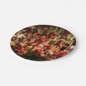 クリスマス市場 ペーパープレート (アングル)