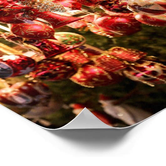 クリスマス市場 ポスター (角)