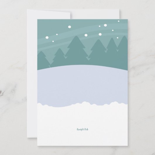 クリスマス市場 招待状 (裏面)