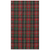 クリスマス市松模様にスコティッシュの赤と緑のパターン テーブルクロス (正面)