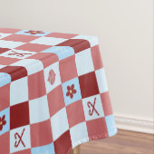 クリスマス市松模様に テーブルクロス (インサイチュ)