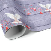 クリスマス平和の鳩 ラッピングペーパー (ロールコーナー)