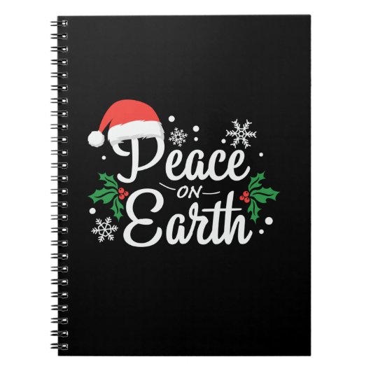 クリスマス平和オンアース ノートブック (正面)