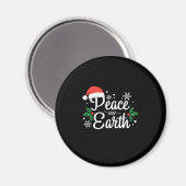 クリスマス平和オンアース マグネット (正面/裏面)