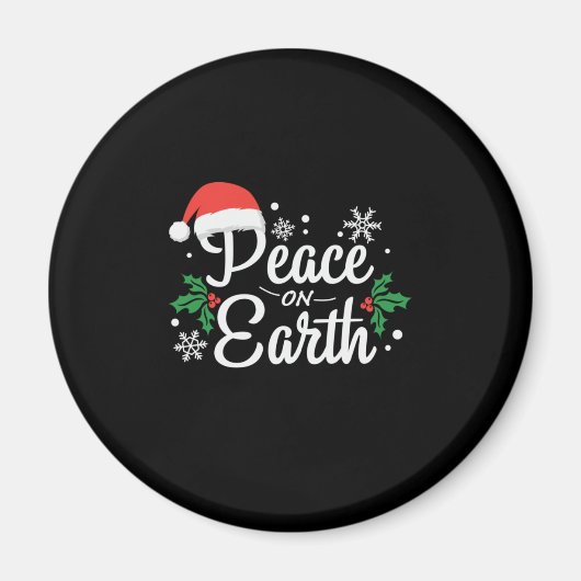 クリスマス平和オンアース マグネット (正面)
