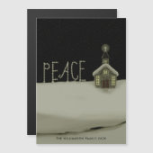 クリスマス平和クリスマスプレゼント・カード (正面/裏面)