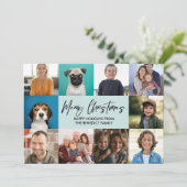 クリスマス年レビュー10写真休日 シーズンカード (スタンド正面)