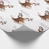 クリスマス年末年始ラッピング紙 ラッピングペーパー (角)