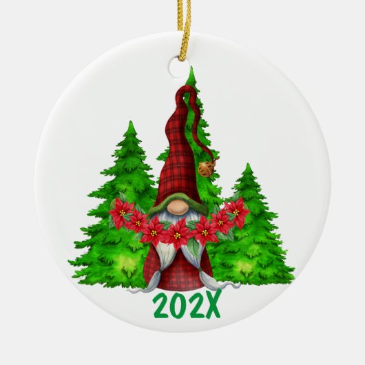 クリスマス年間格言セラミックオーナメント セラミックオーナメント (正面)