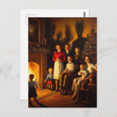 クリスマス幽霊のよく出るの恐怖 ポストカード (正面/裏面)