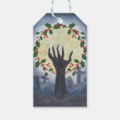 クリスマス幽霊のよく出る ギフトタグ (正面)