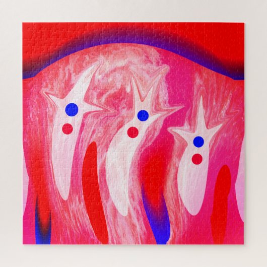 クリスマス幽霊 ジグソーパズル (縦)