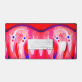 クリスマス幽霊 デスクマット (キーボード&マウス)