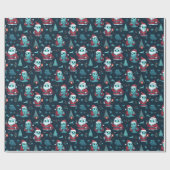 クリスマス幽霊 ラッピングペーパー (フラット)