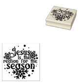 クリスマス広場の木の季節の理由イエス ラバースタンプ (押印)