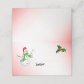 クリスマス座席表 プレイスカード (外部開封)