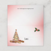 クリスマス座席表 プレイスカード (外部開封)