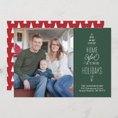 クリスマス引っ越しのお知らせの住所変更 シーズンカード (正面/裏面)