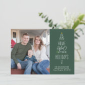 クリスマス引っ越しのお知らせの住所変更 シーズンカード (スタンド正面)