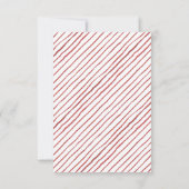 クリスマス引っ越し祝いパーティーパーティの招待状 招待状 (裏面)