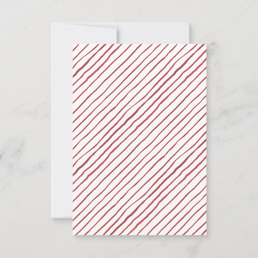 クリスマス引っ越し祝いパーティーパーティの招待状 招待状 (裏面)