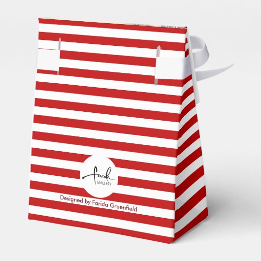 クリスマス引っ越し祝いパーティー雪コテージ水彩 フェイバーボックス (裏面サイド)