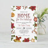 クリスマス引っ越し祝いパーティー、ニューホーム 招待状 (スタンド正面)