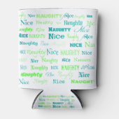 クリスマス引用文いけなおもしろいまたはニース 缶クーラー (正面)