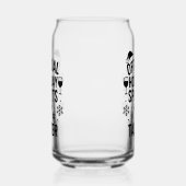 クリスマス引用文おもしろいパーティースピリッツはブラック ガラス缶 (左)