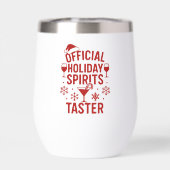 クリスマス引用文おもしろいパーティースピリッツは赤く味わう (背面)