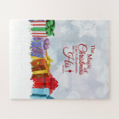 クリスマス引用文とギフト ジグソーパズル (横)