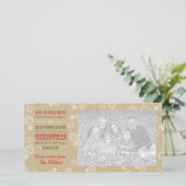 クリスマス引用文のフォトカード シーズンカード (スタンド正面)