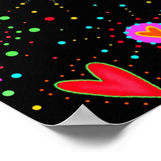 クリスマス引用文ダンス霜の降りたラブイエス ポスター (角)