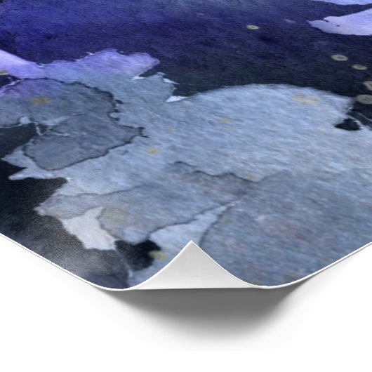 クリスマス引用文ブルー聖なる書物、 経典ポスター ポスター (コーナー)