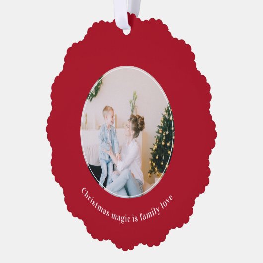 クリスマス引用文ホームは、ハートが飾られている オーナメントカード (左)