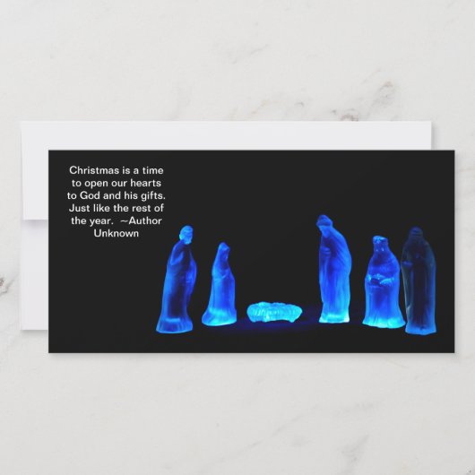 クリスマス引用文5 シーズンカード (正面)