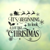 クリスマス引用文 ウィンドウサイン (シート3)