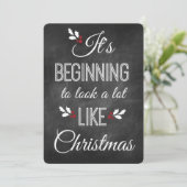 クリスマス引用文 シーズンカード (スタンド正面)