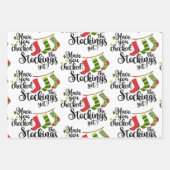 クリスマス引用文 子供へ ラッピングペーパーシート (正面2)