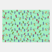 クリスマス弦楽器水彩 ラッピングペーパーシート (正面2)