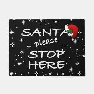 クリスマス形式 ドアマット