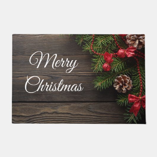 クリスマス形式 ドアマット (正面)