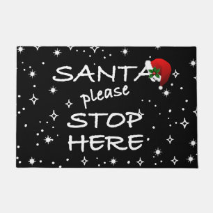 クリスマス形式 ドアマット