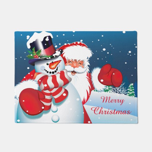 クリスマス形式 ドアマット (正面)