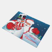 クリスマス形式 ドアマット (アングル)